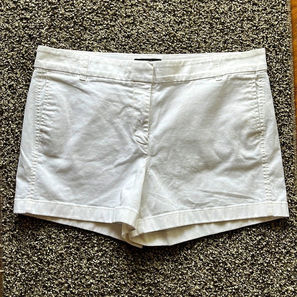 J Crew white shorts